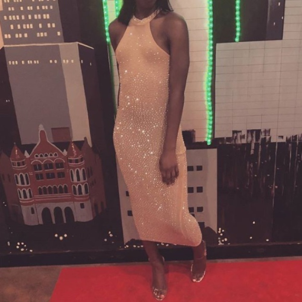 Rhinestone dress